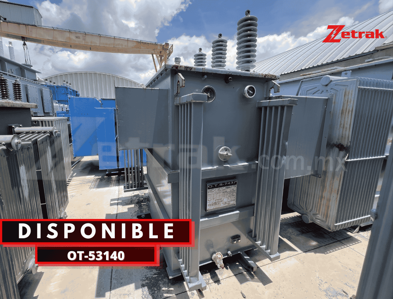 SUBESTACIÓN 750 KVA NÚMERO DE SERIE: 